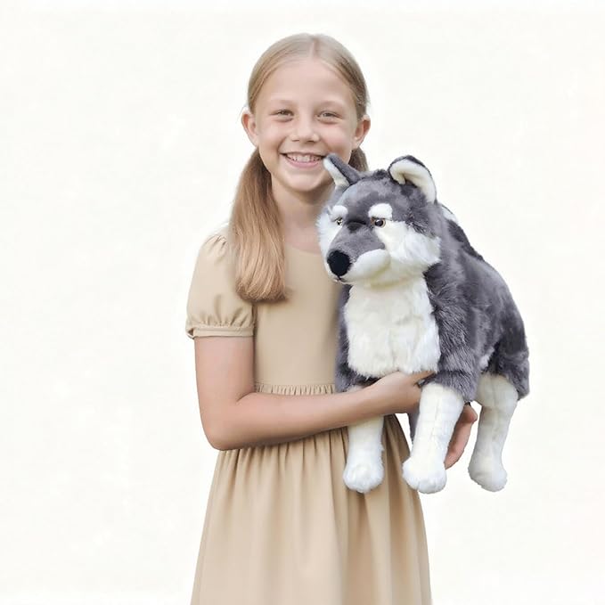 Realistic Stuffed Animals, Soft Floppy Plush Toys