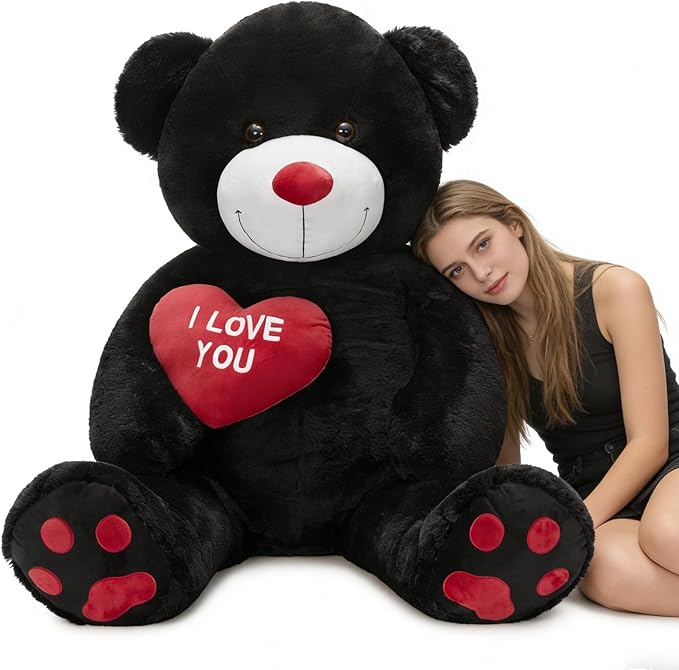Love You Red Heart Jumbo Human Size Stuffed Animals