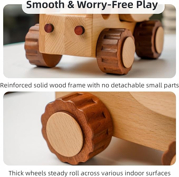 Construction Truck for Pretend Play | Wood Truck