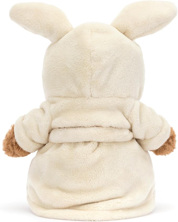 Bathrobe Stuffed Animal, 10 inches - Teddy Bear Plush