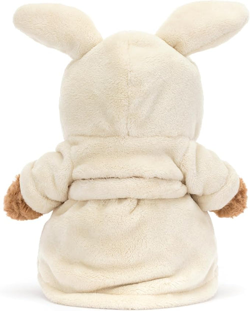 Bathrobe Stuffed Animal, 10 inches - Teddy Bear Plush
