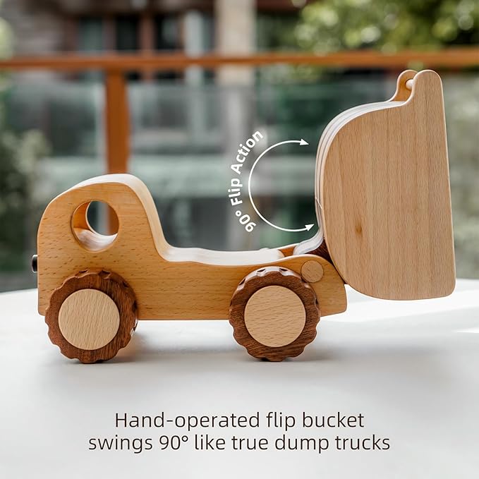 Construction Truck for Pretend Play | Wood Truck