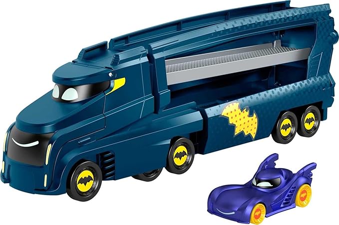 Batwheels Toy Hauler and Car, Bat-Big