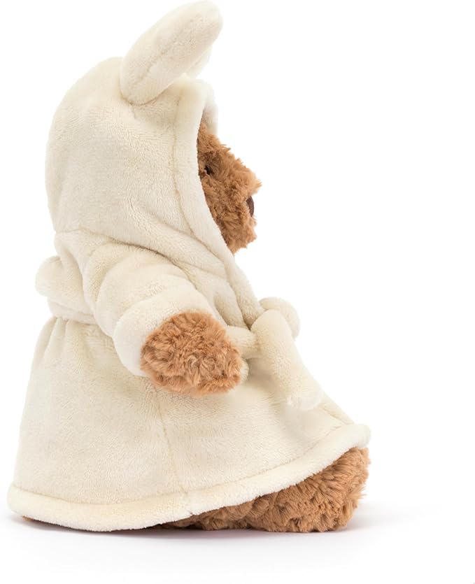 Bathrobe Stuffed Animal, 10 inches - Teddy Bear Plush