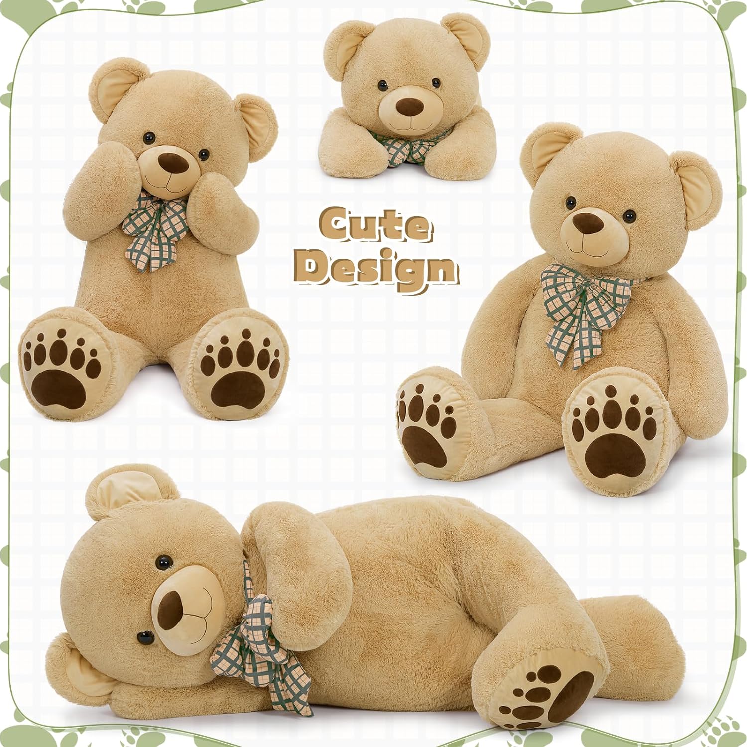 Huge Teddy Bears Stuffed Animals