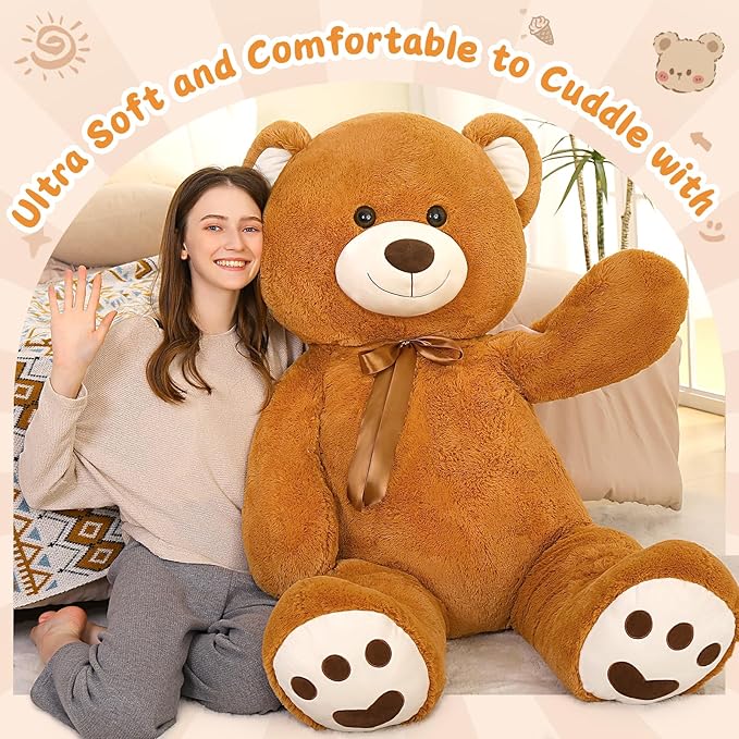 Large Life Size Big Teddy Bear Plush Gifts for Wife,